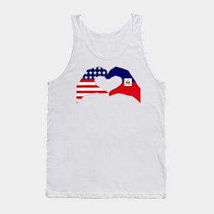 We Heart USA & Haiti Patriot Flag Series Tank Top